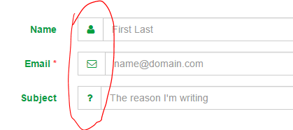 group bootstrap form class Add Icons  How to Form Your Formden.com to Bootstrap